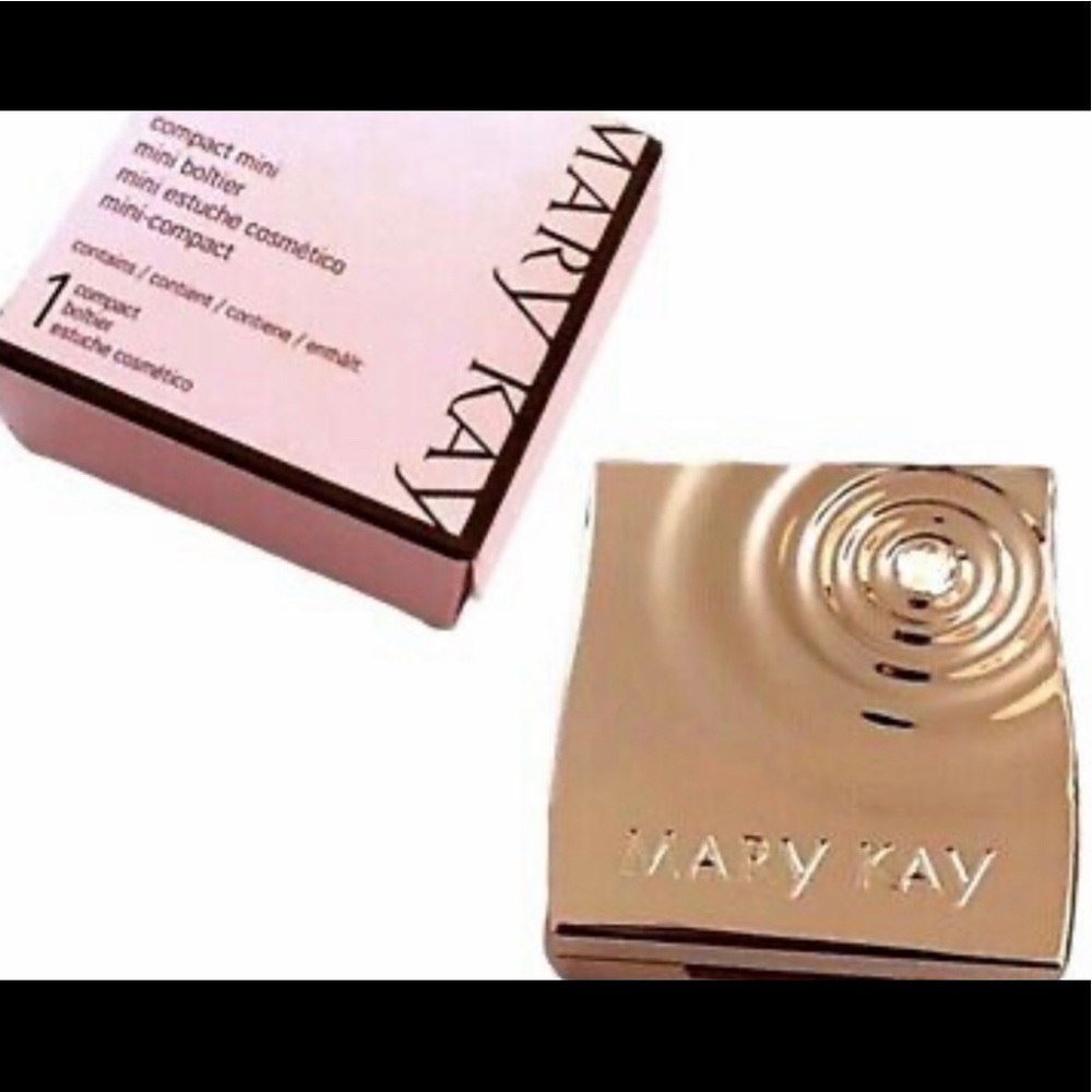 Mary Kay Rose gold Compact Mini Brand New in Box